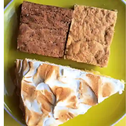 Combo Pie de Limón y 2 Brownies a Elegir