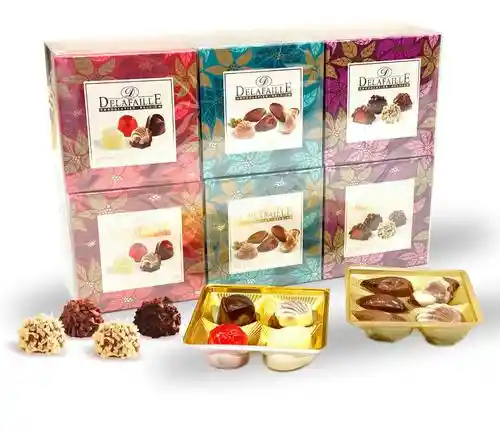 Delafaille Chocolates Belgas X 12 Unidades