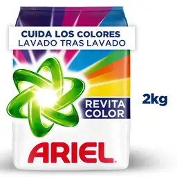 Detergente en Polvo Ariel Revitacolor 2kg