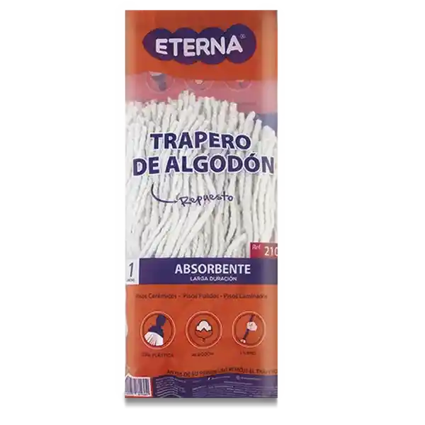 Eterna Repuesto Trapero Algodón