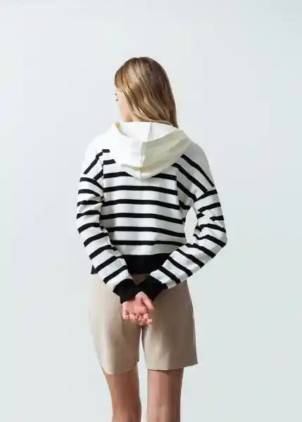 Suéter Tejido Mujer Crudo Marfil Claro M 481G069 Naf Naf