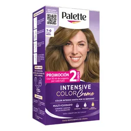 Tinte Palette Color Creme 7-0 Rubio Medio