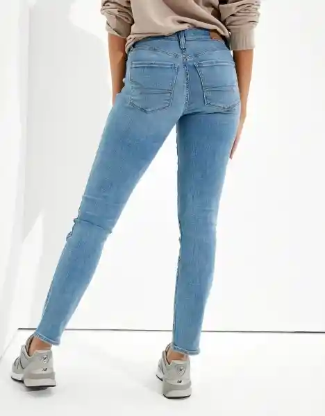 American Eagle Jean Next Level Luz Del Cielo Talla 8 Regular