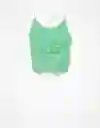 Camiseta Mujer Verde Talla X-SMALL 400385208549 American Eagle