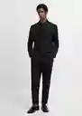 Pantalón Boston Negro Talla 46 Hombre Mango