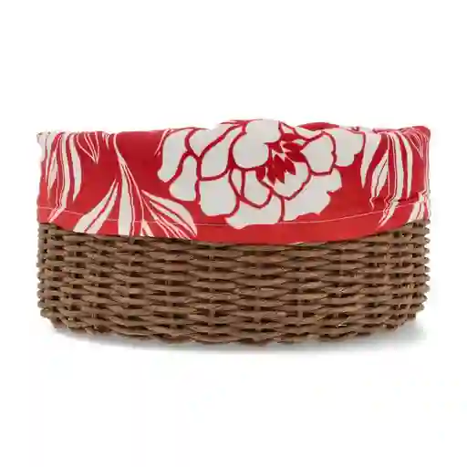 Panera Pequeña Flor Roja 21 x 10