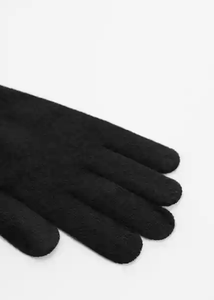 Guantes Screen Negro Talla 99 Niños Mango