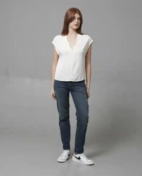 Camisa Mujer Crudo Talla XL 219G008_CRU110604 Rifle