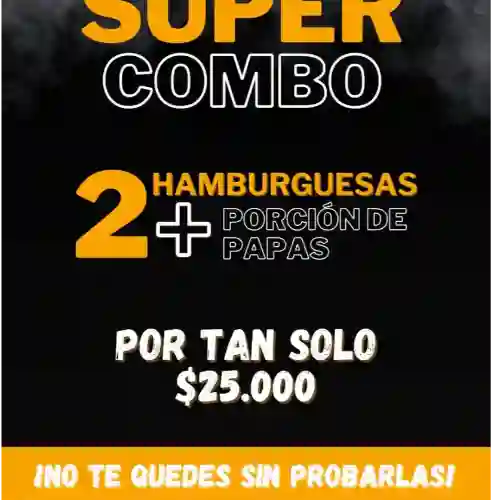Dos Burger Mas Papas