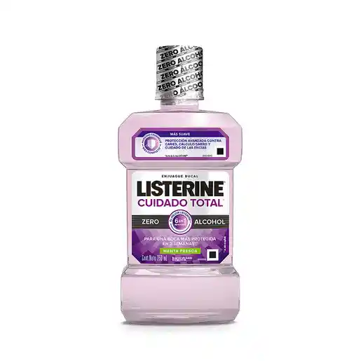 Listerine Enjuague Bucal Cuidado Total Menta Fresca 