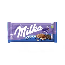 Milka Chocolate Relleno Con Oreo