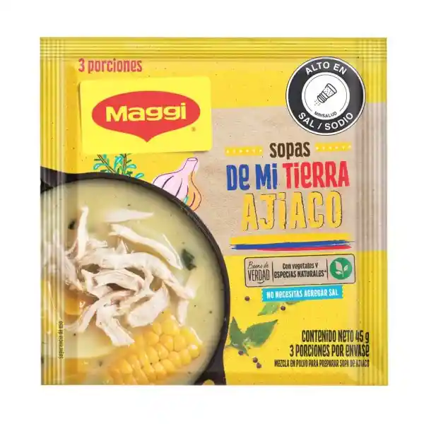 Sopa MAGGI Ajiaco x 45g