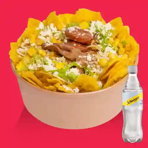 Combo Bowl Picada + Schweppes Soda 400ml