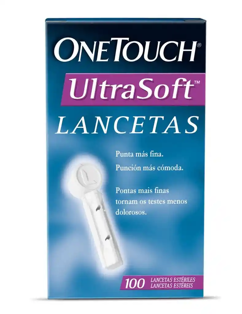   One Touch  Lancetas Ultrasoft 