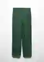 Pantalón Slay-w Verde Talla XL Mujer Mango