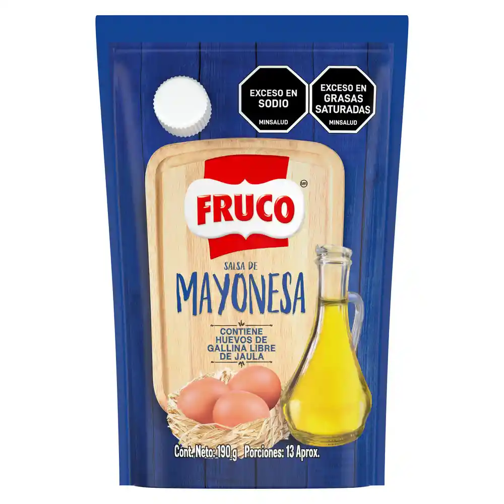 Salsa de Mayonesa Fruco doypack 190G