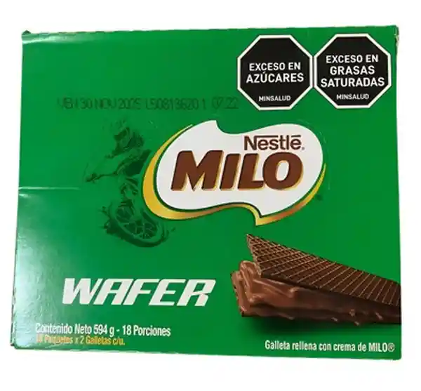Milo Galleta Wafer