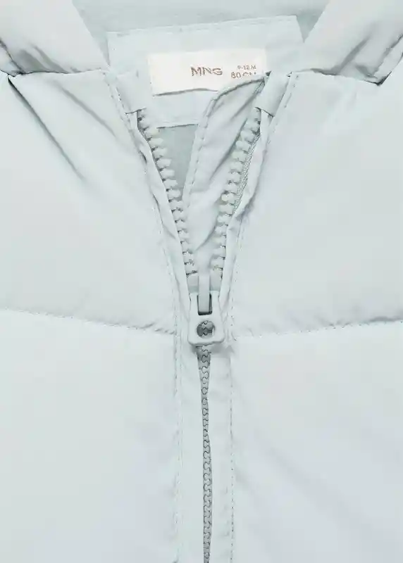 Chamarra Anorak Beth Celeste Talla 72 Niñas Mango