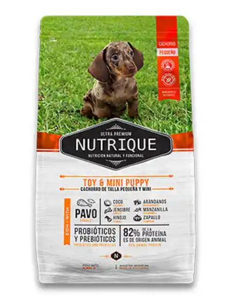 Nutrique Alimento Para Perro Cachorro Mini y Pequeña