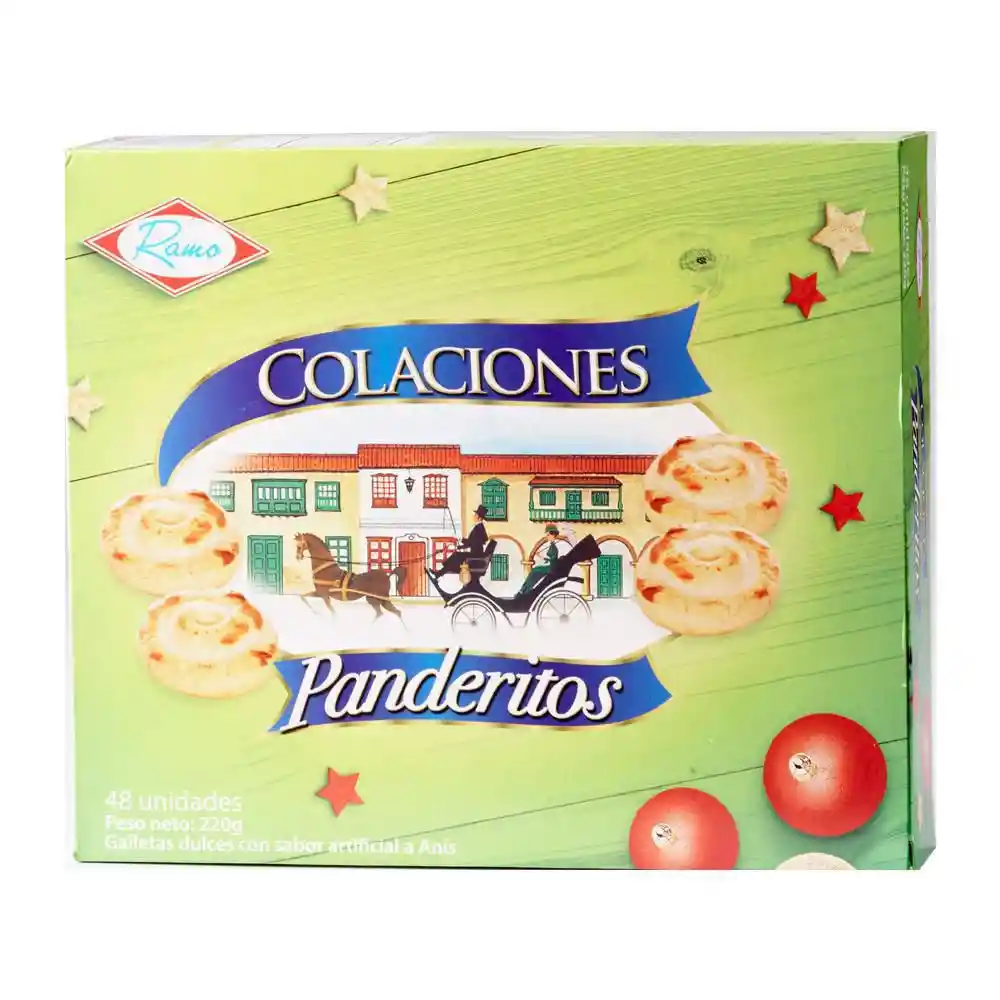 Ramo Colaciones Panderitos 48 Unidades