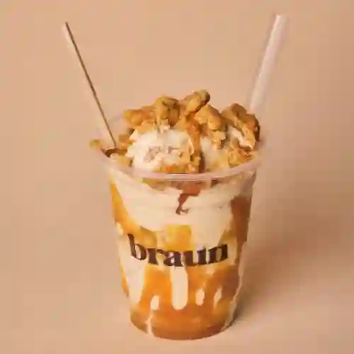 Malteada Caramelo Salado & Nueces