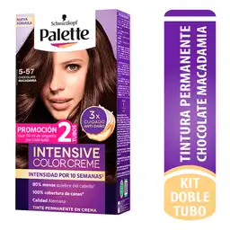 Palette Tinte Intensive Color Creme Tono 5-57 Chocolate Macadamia