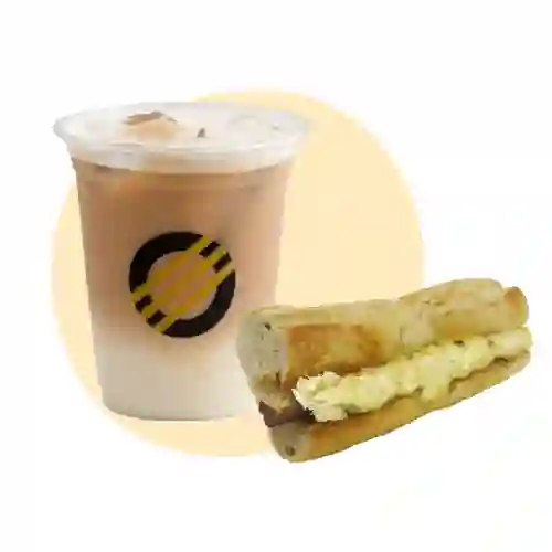 Combo Sandwich + Latte Frio Grande