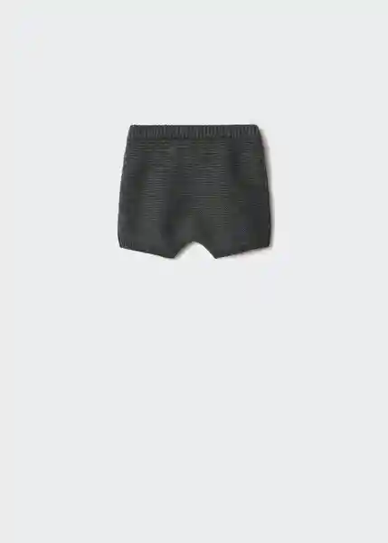 Short Adam Antracita Talla 61 Niños Mango