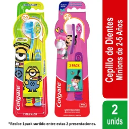 Colgate Cepillo de Dientes Niños Smiles Extra Suave 