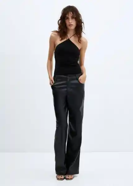 Body Xluxe Negro Talla M Mujer Mango