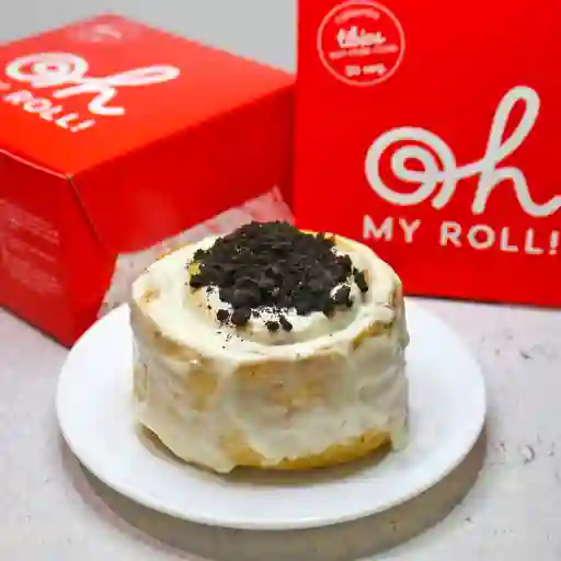 Choco oreo cinnamon roll