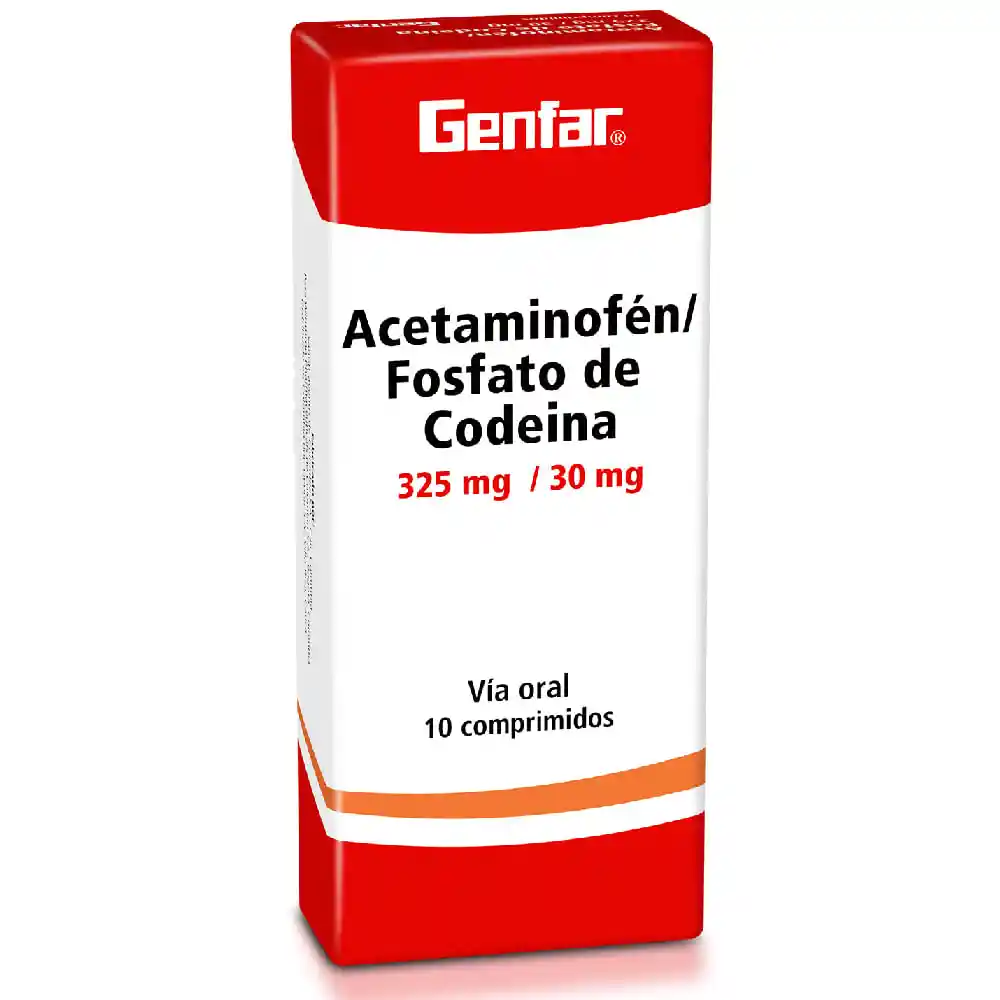 Genfar Acetaminofén (325 mg / 30 mg)