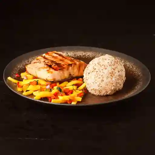 Salmón Wok