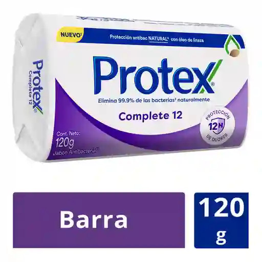 Jabón en barra Protex Complete 12 - 120g