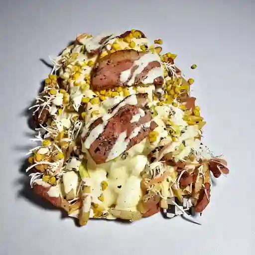 Salchipapa Especial Gourmet X2