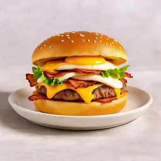 Hamburguesa especial chuleta