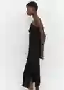 Vestido Rio Negro Talla XS Mujer Mango