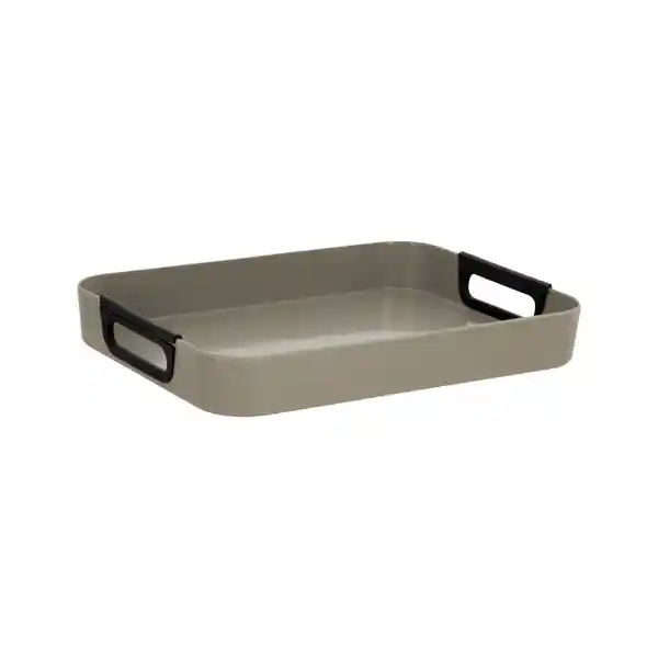   Casa Ideas  Bandeja Rectangular Gris Diseno 0001 