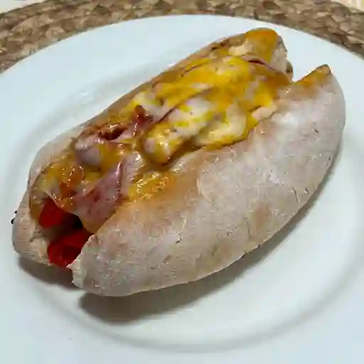 Choripan mexicano