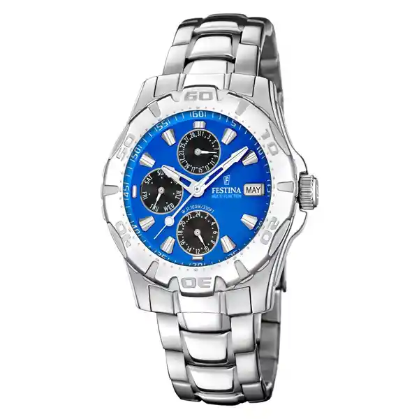 Festina Reloj Hombre Plateado F16242/4