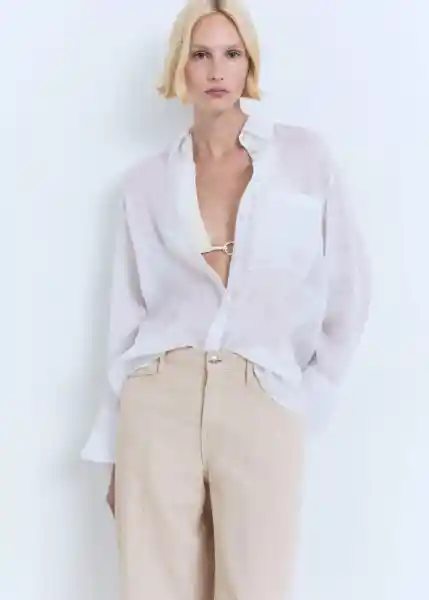 Pantalón Love Arena Talla S Mujer Mango