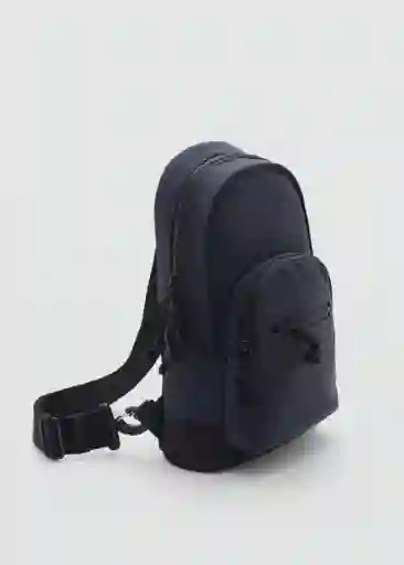 Bolso Crossbod Navy Talla 99 Hombre Mango