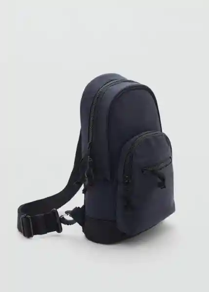 Bolso Crossbod Navy Talla 99 Hombre Mango