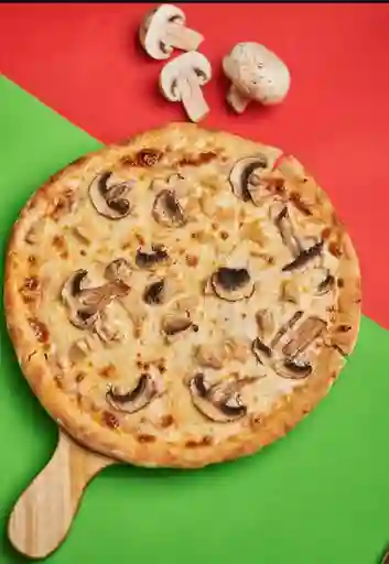 Pizza Pollo Champiñones
