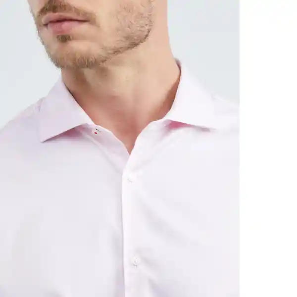 Camisa Manga Larga Premium Twill Rosa Talla S Chevignon