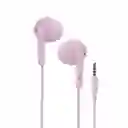 Audífonos Con Cable de Media Rosa Modelo W001031 Miniso