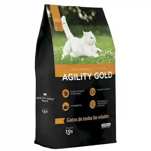 Agility Gold Gatos 500g