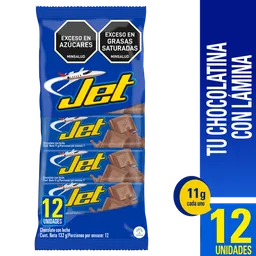 Chocolatina Leche Jet