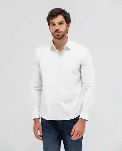 Camisa Hombre Blanco XXL G10F103_BLA110601 Rifle