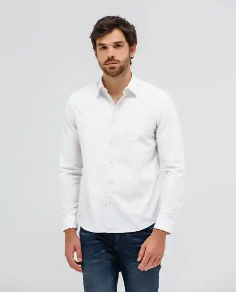 Camisa Hombre Blanco XXL G10F103_BLA110601 Rifle